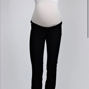 XXS Maternity Black Ankle Dress Pants